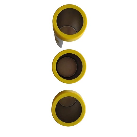 Bottle and Can Double Wall Insulater Drink Holder Rainbow Heart Set Of 3 Fun - Picture 4 of 12